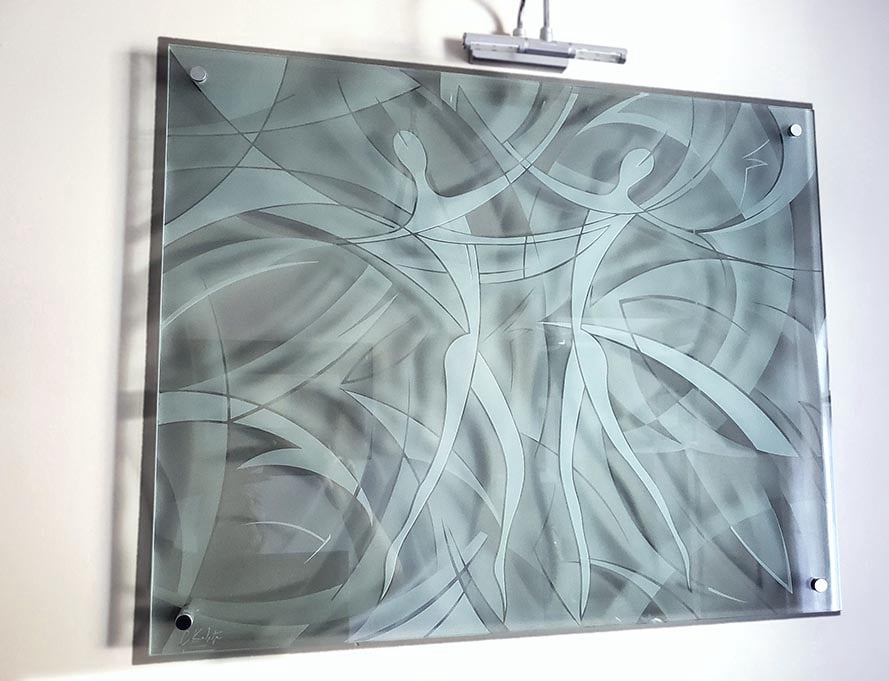 Etched Glass Art
