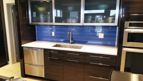 Glass Backsplashes