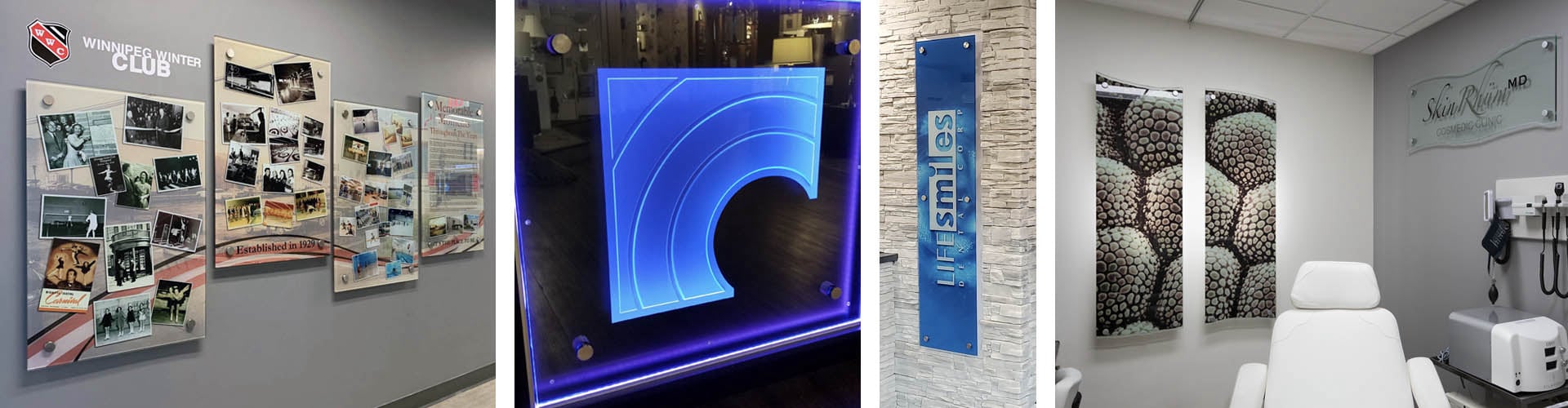 Glass Signs - Donor Recognition