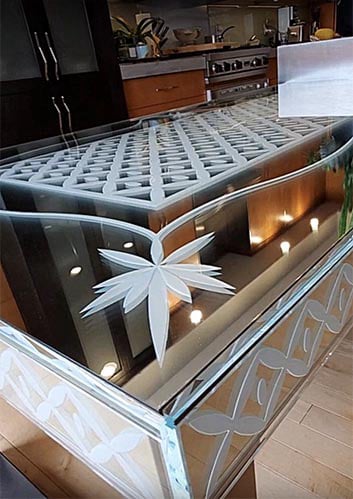 Etched Table